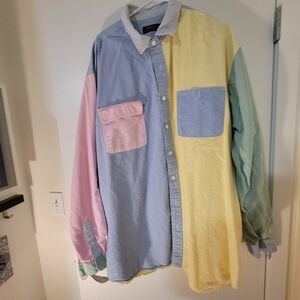Polo by Ralph Lauren Pastel Multicolor Button Down Shirt